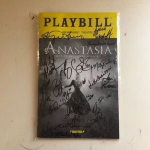 Signed Broadway Playbill